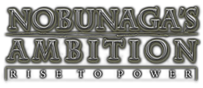 Nobunaga's Ambition Rise to Power logo for Playstation 2